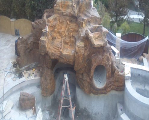 Concrete Stained Fountain